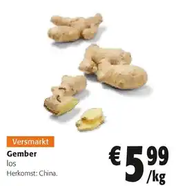 Colruyt Gember los aanbieding