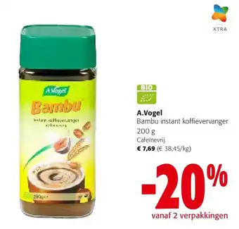 Colruyt A.Vogel Bambu instant koffievervanger 200 g aanbieding