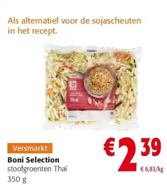 Colruyt Boni Selection stoofgroenten Thaï 350 g aanbieding