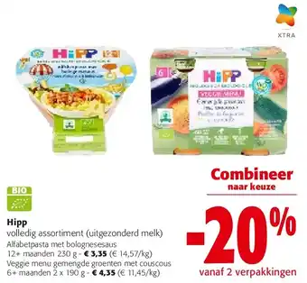 Colruyt Hipp 12+ maanden 230 g aanbieding