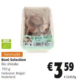 Colruyt Boni Selection Bio shiitake 150 g aanbieding