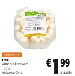 Colruyt FME witte beukenzwam 150 g aanbieding