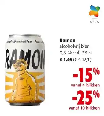 Colruyt Ramon alcoholvrij bier 0,3 % vol 33 c aanbieding