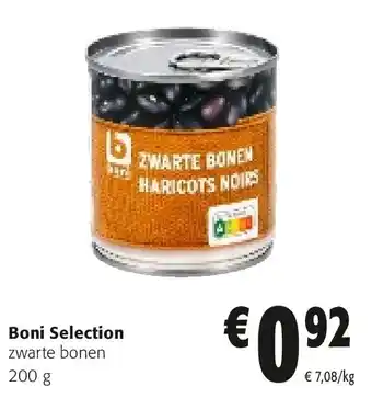 Colruyt Boni Selection zwarte bonen 200 g aanbieding