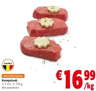 Colruyt Rumpsteak aanbieding