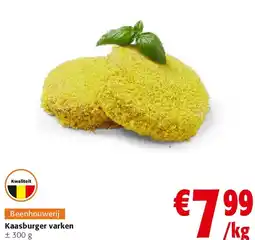 Colruyt Kaasburger varken aanbieding