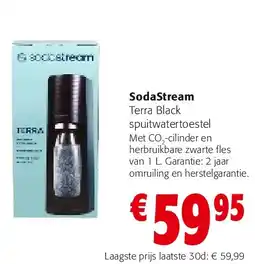 Colruyt SodaStream Terra Black aanbieding