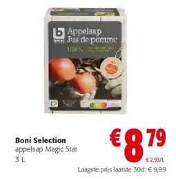 Colruyt Boni Selection appelsap Magic Star 3 L aanbieding