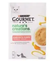 Colruyt Purina gourmet nature's creations zalm en wortel aanbieding