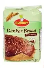 Colruyt Soubry mix voor donker brood 9 granen aanbieding