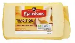 Colruyt Maredsous Tradition sneetjes aanbieding