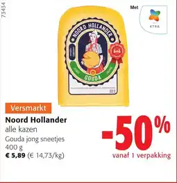 Colruyt Noord hollander alle kazen gouda jong sneetjes aanbieding