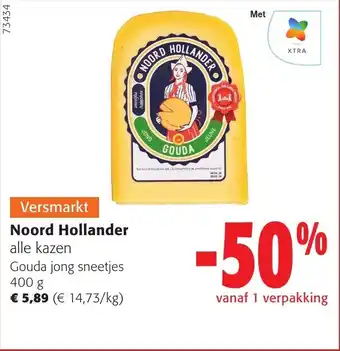 Colruyt Noord hollander alle kazen gouda jong sneetjes aanbieding