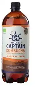 Colruyt The Gutsy Captain Kombucha Ginger & Lemon aanbieding