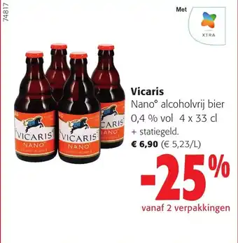 Colruyt Vicaris Nano alcoholvrij bier aanbieding