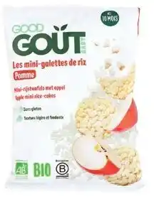 Colruyt Good gout mini-rijstwafels met appel aanbieding