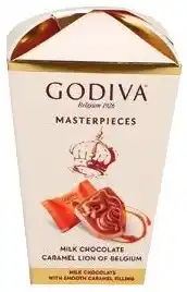 Colruyt Godiva melkchocolade met karamelvulling aanbieding