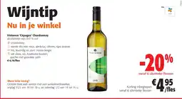 Colruyt Vintense Cépages Chardonnay aanbieding