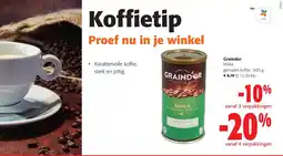 Colruyt Graindor moka gemalen koffie aanbieding