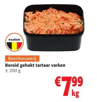 Colruyt Bereid gehakt tartaar varken aanbieding