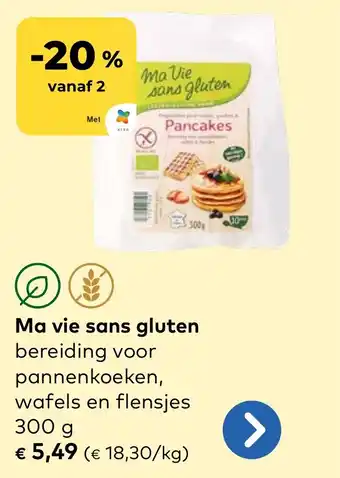 Bio Planet Ma Vie sans gluten aanbieding