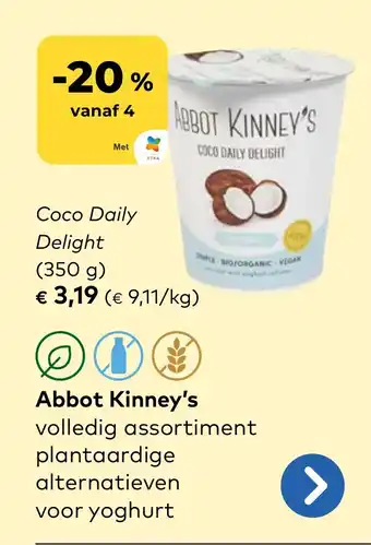 Bio Planet Abbot kinney's coco daily delight aanbieding