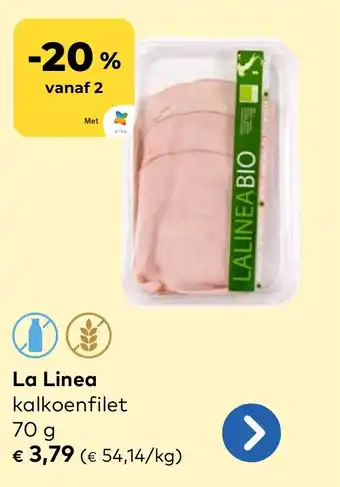 Bio Planet La Linea kalkoenfilet aanbieding