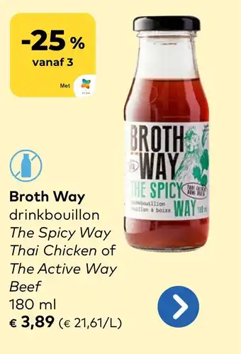 Bio Planet Broth Way drinkbouillon aanbieding