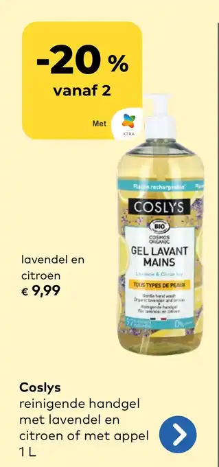 Bio Planet Coslys lavendel en citroen aanbieding