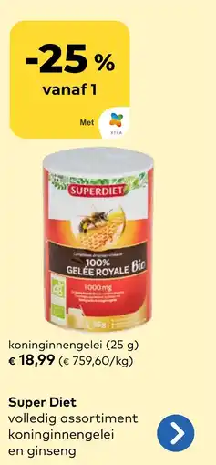 Bio Planet Super diet koninginnengelei aanbieding