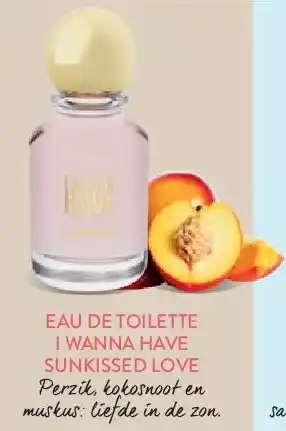 Di EAU DE TOILETTE I WANNA HAVE SUNKISSED LOVE aanbieding