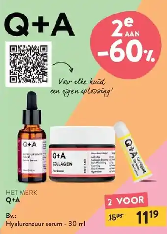 Di Hyaluronzuur serum - 30 ml aanbieding