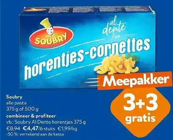 OKay Soubry Al Dente horentjes aanbieding