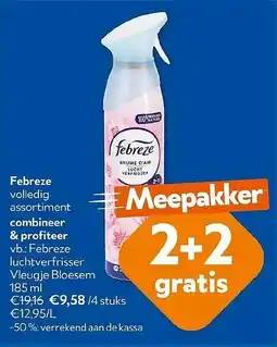 OKay Febreze luchtverfrisser Vleugje Bloesem aanbieding