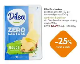 OKay Dilea Zero Lactose gouda jong sneden aanbieding