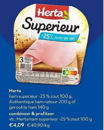 OKay Herta ham superieur aanbieding