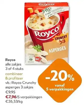 OKay Royco Crunchy asperges aanbieding