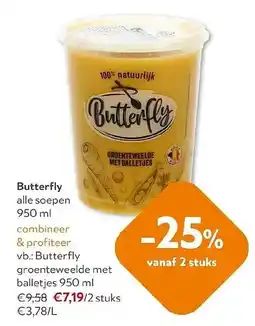 OKay Butterfly groenteweelde met balletjes aanbieding