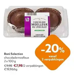 OKay Boni Selection chocolademoelleux aanbieding