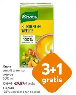 OKay Knorr soep 8 groenten weelde aanbieding