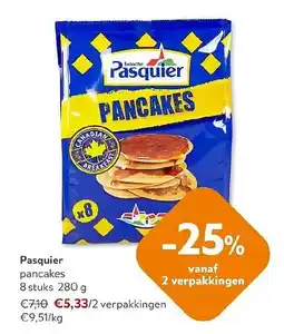 OKay Pasquier pancakes aanbieding