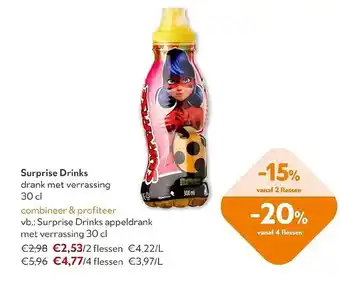 OKay Surprise Drinks appeldrank met verrassing aanbieding