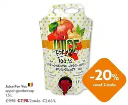 OKay Juice For You appel-gembersap aanbieding