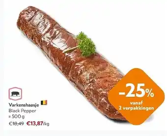 OKay Varkenshaasje Black Pepper aanbieding