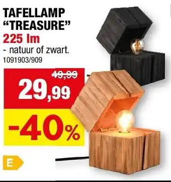 Hubo TAFELLAMP “TREASURE” 225 lm aanbieding