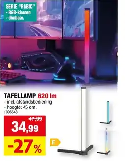 Hubo TAFELLAMP 620 lm aanbieding