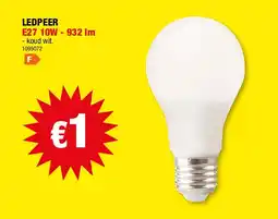 Hubo LEDPEER E27 10W - 932 lm aanbieding