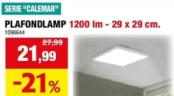 Hubo PLAFONDLAMP 1200 lm - 29 x 29 cm aanbieding