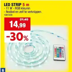 Hubo ED STRIP 5 m aanbieding