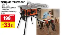 Hubo TAFELZAAG “BES720-QS” aanbieding